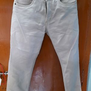 White Stylish Jeans For Men
