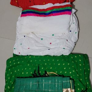 Women Patiyala Salavar With Duppta 3 sets Combo