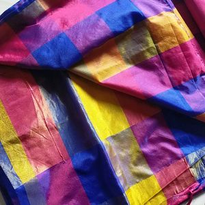 Multi Colour Tissue Silk Saree