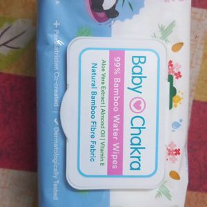 Baby Chakra Bamboo Water Wipes