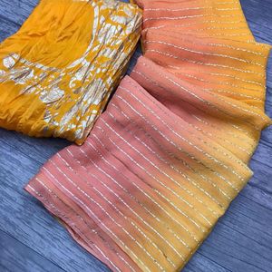 Zari Weaving Saree