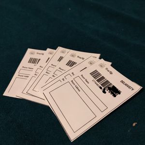 Freeup & Delhivery Shipping Labels : Pack Of 20