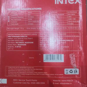 Headphones Intex