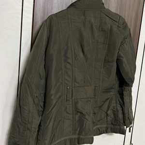 Olive Green Long Jacket