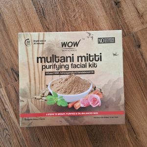 Wow Multani Mitti Facial Kit