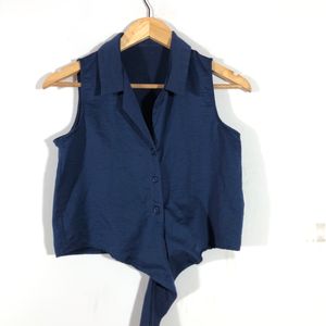 Navy Blue Casual Top(Women’s)