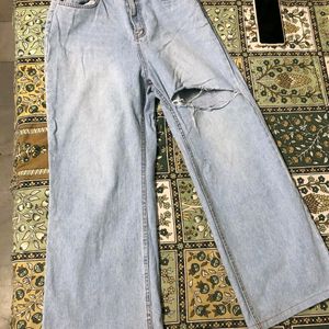 High Waist Wide Leg Jeans