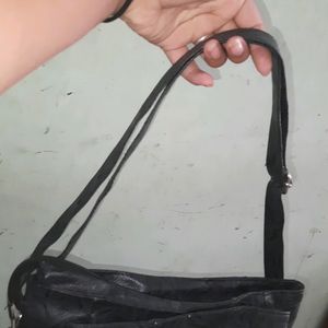 Handbag - Black/Dark Grey