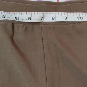 brown jeggings