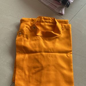 Yellow Men Kurta