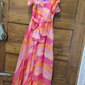 Girls Traditional party Wear Long Frock