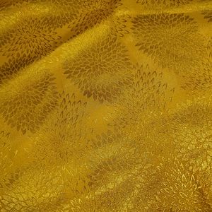 Honey Yellow Silk Suit