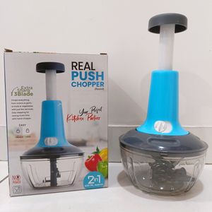 650 ML Large Quick & Powerful Push Food Chopper