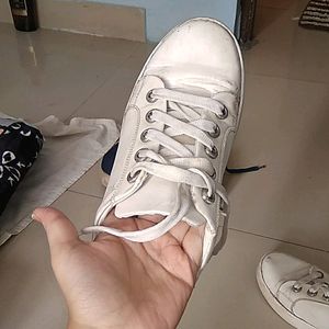 White Casual Shoes