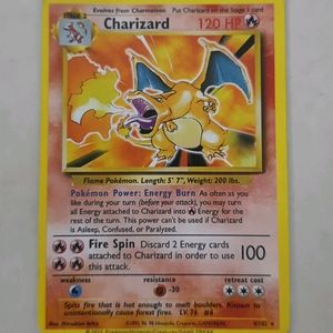 PokemonCard Legendary Charizard Card