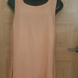 Orange Casual Wear Top.