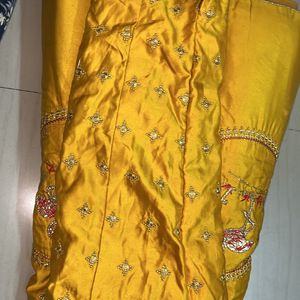 Only Lehnga For Haldi Function