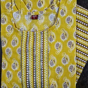 Kurta Set In Cotton