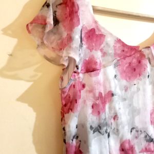 Multi Florals Gown Dress (Woman's)