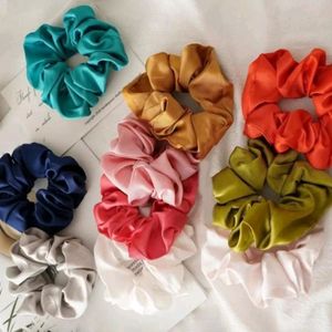 Trending Satin Scrunchies For Women