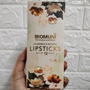 Biomuni Mini Lipsticks ( 12 Pieces)