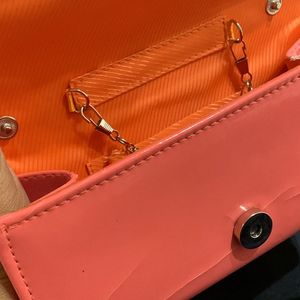 Peach Clutch