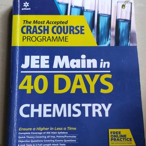 JEE Main Chemistry In 40 Days By Arihant