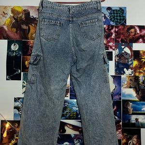 Blue Cargo Denim