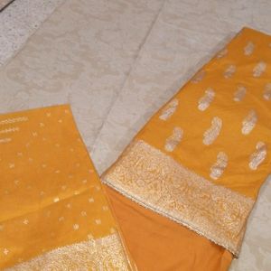 Banarasi Silk Dress Material