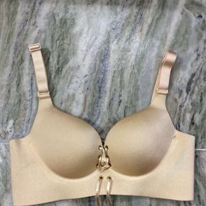 Cream Pushup Bra