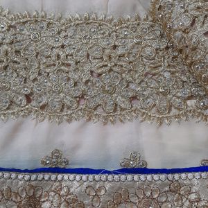 Cutwork Saree