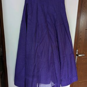 Purple Ethnic Skirt