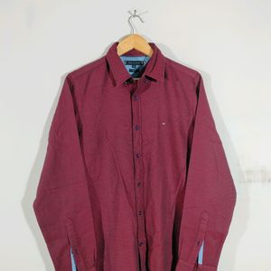 Maroon Casual Shirt (Men's)