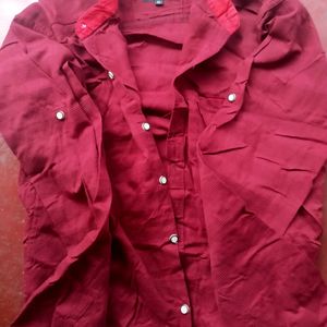 Red Shirt For Men.. Fomal