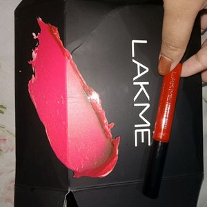 Lakme Forever Matte Lipstick -Red Carpet