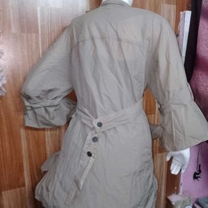 Beautiful Imported Flared Trench Overcoat