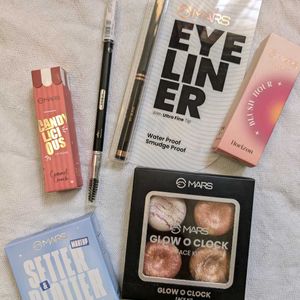 Mars Makeup Combo Bundle Lipgloss Blush Eyeliner