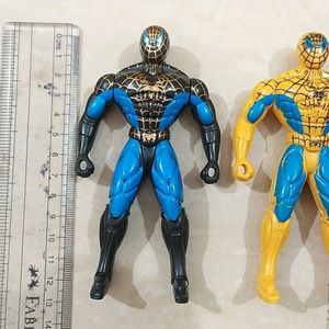 Action Figures Of Hero Fighter Spiderman Look Like