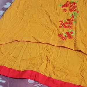 Mustard Kurti