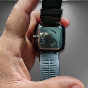 Black Square Dial Watch