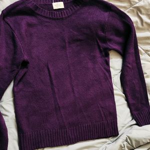 Purple Sweatshirt