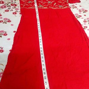 Heavy Red ♥️ Kurta Set