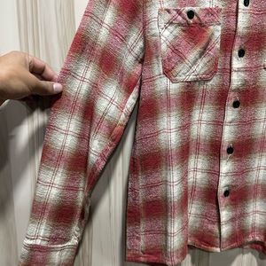 Vanson Leathers Plaid Flannel Shirt