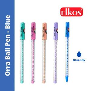 Elkos Orra Ball Pen (Blue) Pack Of 5