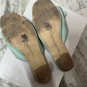 Green Daily Use Heels