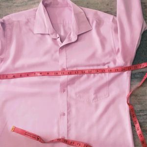 Shirt For Men Baby Pink Colour No Damage Some Time