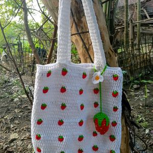 Strawberry 🍓🍓 Tote Bag 🦋