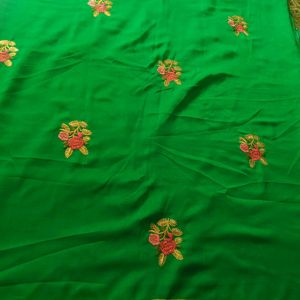 Very Special Soft Fabricated Saree With Blouse