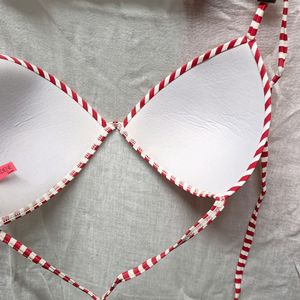 Red Stripe Bikini👙