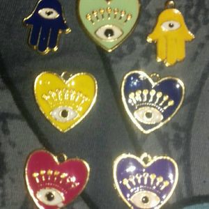 7evil eye charms